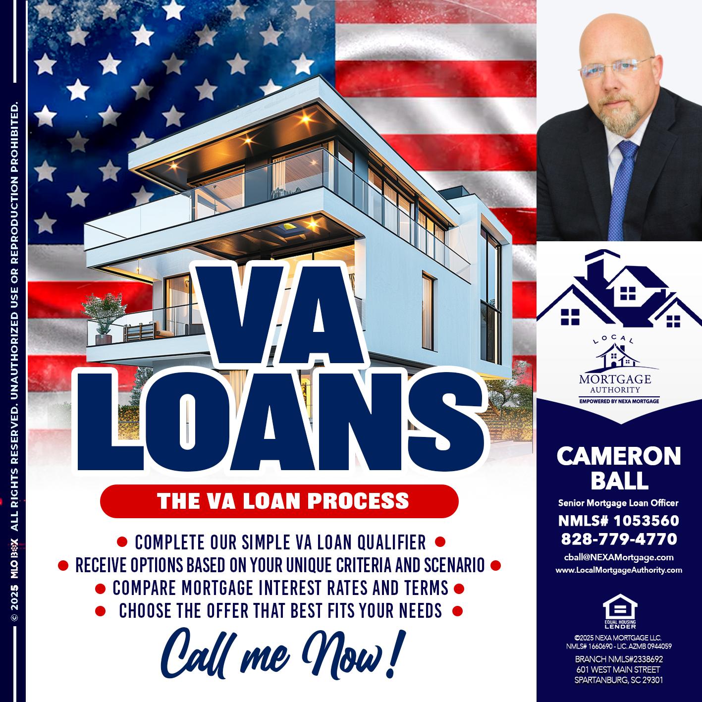 VA LOANS - Jonathan Leidel -Producing Branch Manager