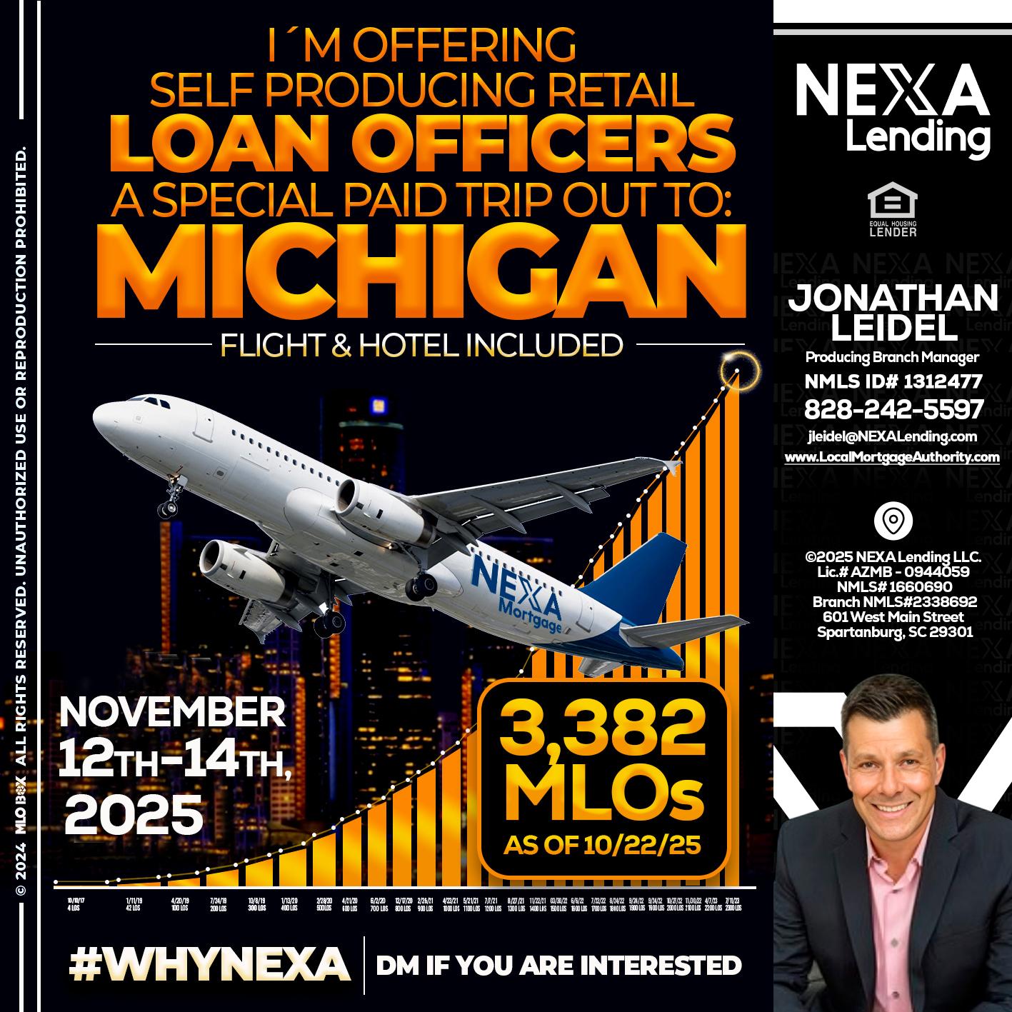 michigan trip - Jonathan Leidel -Producing Branch Manager