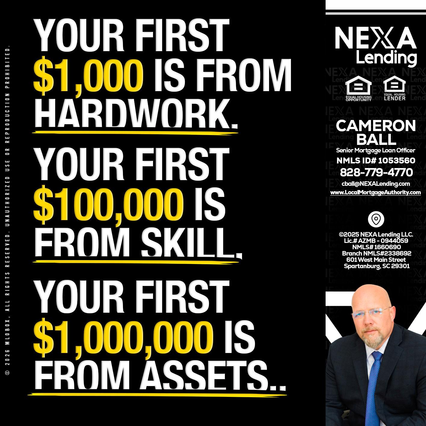 YOUR FIRST $1000 - Jonathan Leidel -Producing Branch Manager