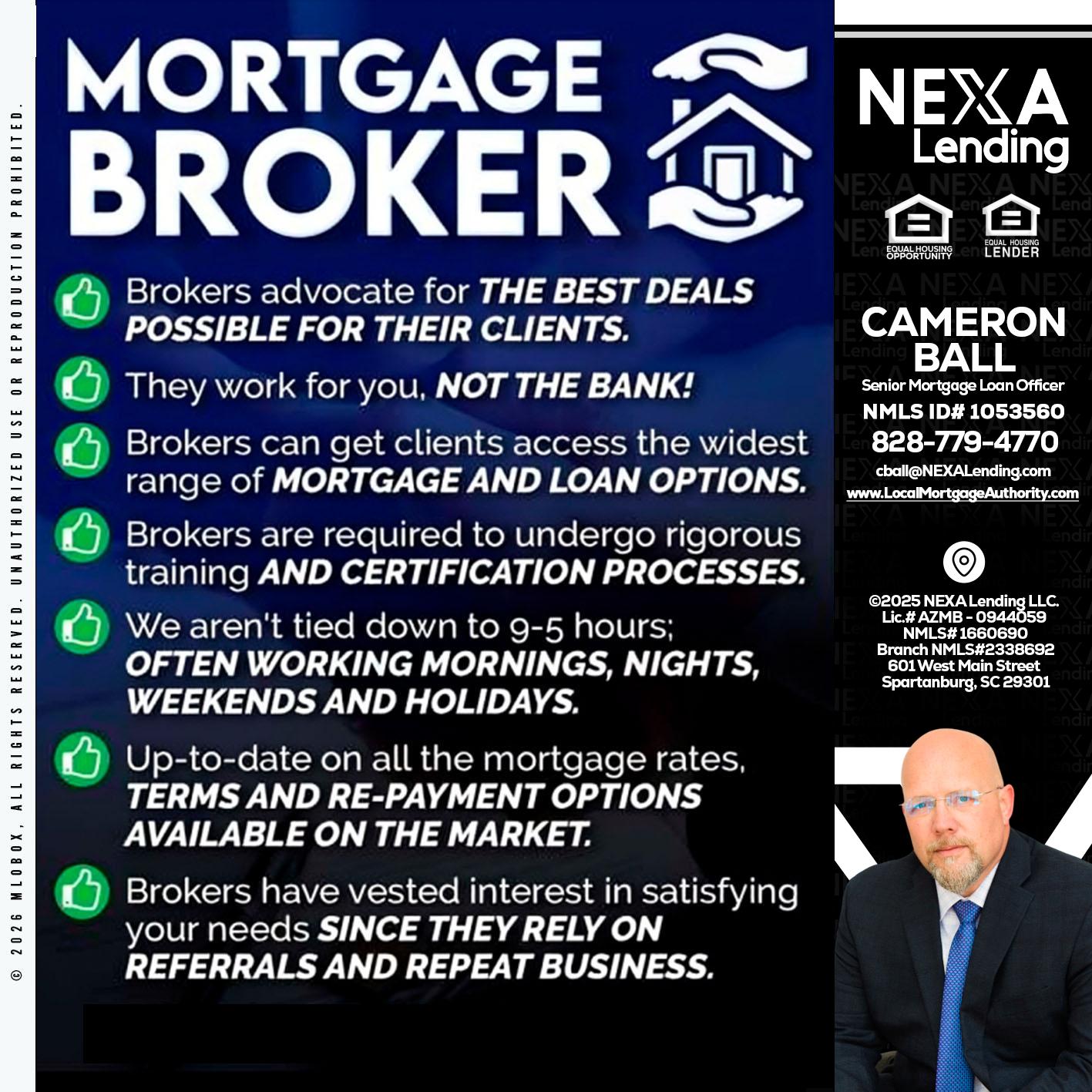 MORTGAGE BROKER - Jonathan Leidel -Producing Branch Manager