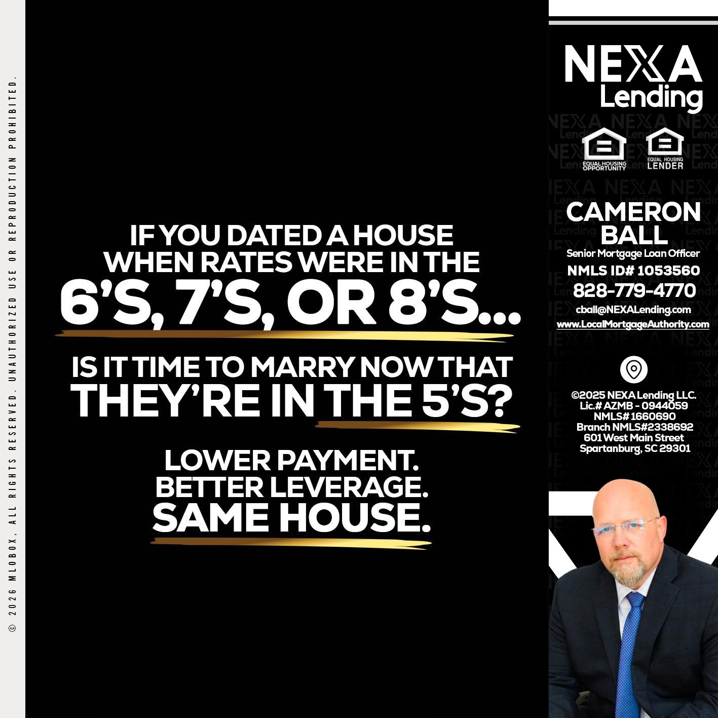 if you dated a house - Jonathan Leidel -Producing Branch Manager