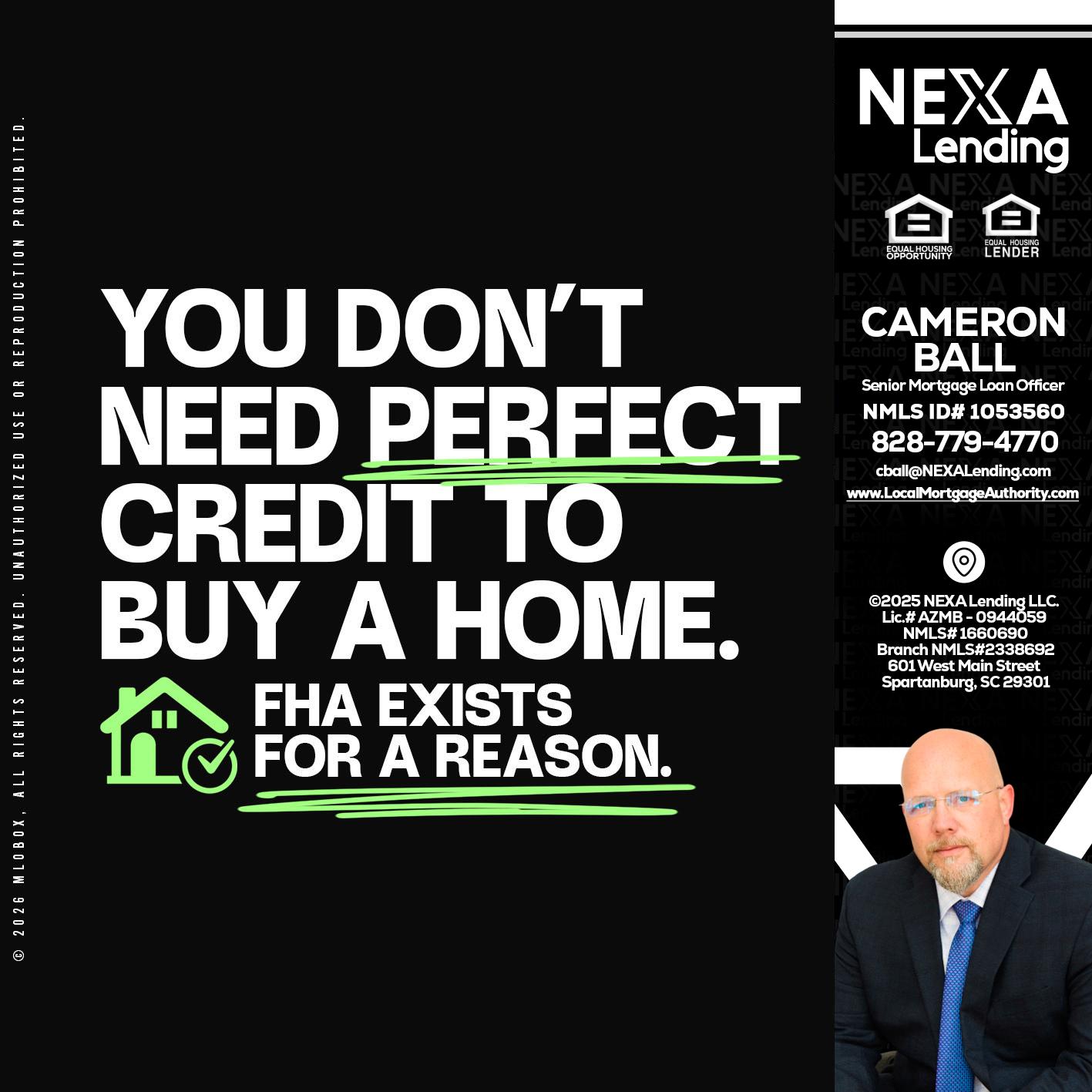 you don't need - Jonathan Leidel -Producing Branch Manager