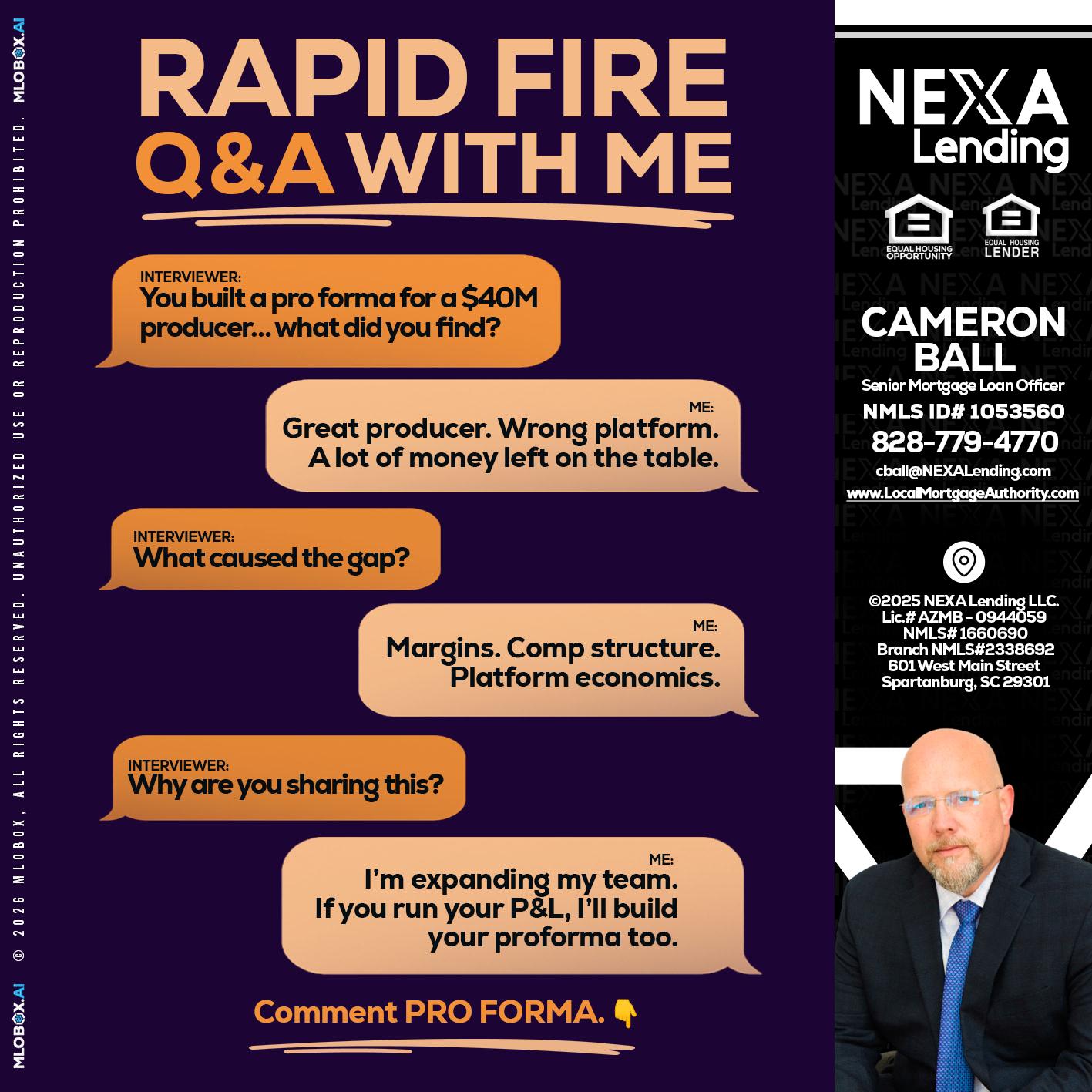 RAPID FIRE - Jonathan Leidel -Producing Branch Manager