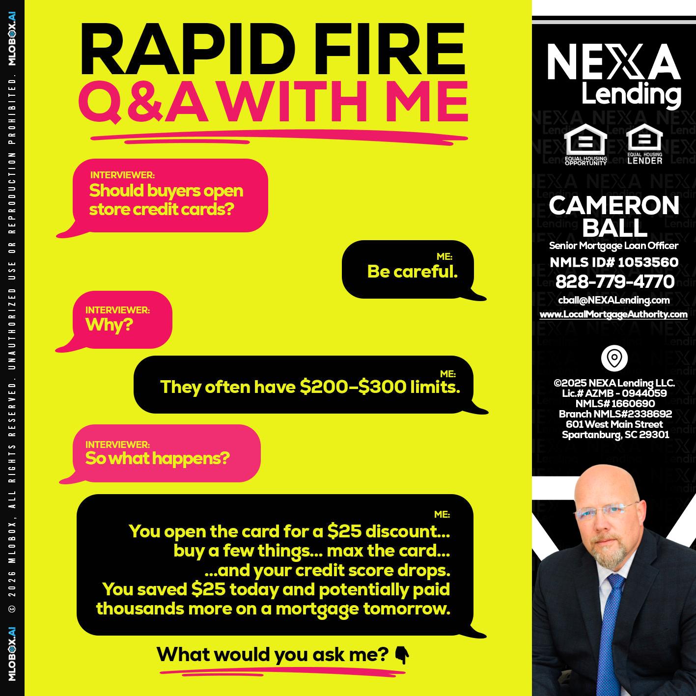 RAPID FIRE Q&A - Jonathan Leidel -Producing Branch Manager