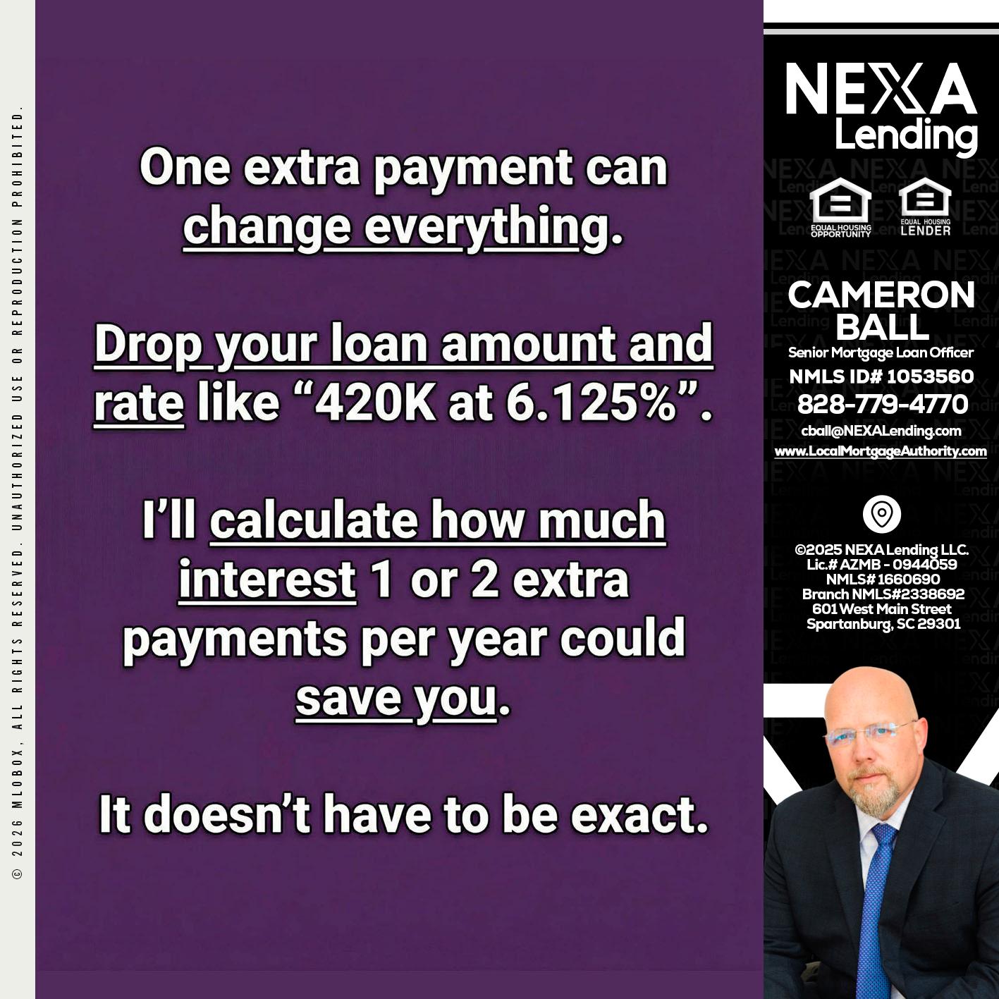 ONE EXTRA - Jonathan Leidel -Producing Branch Manager