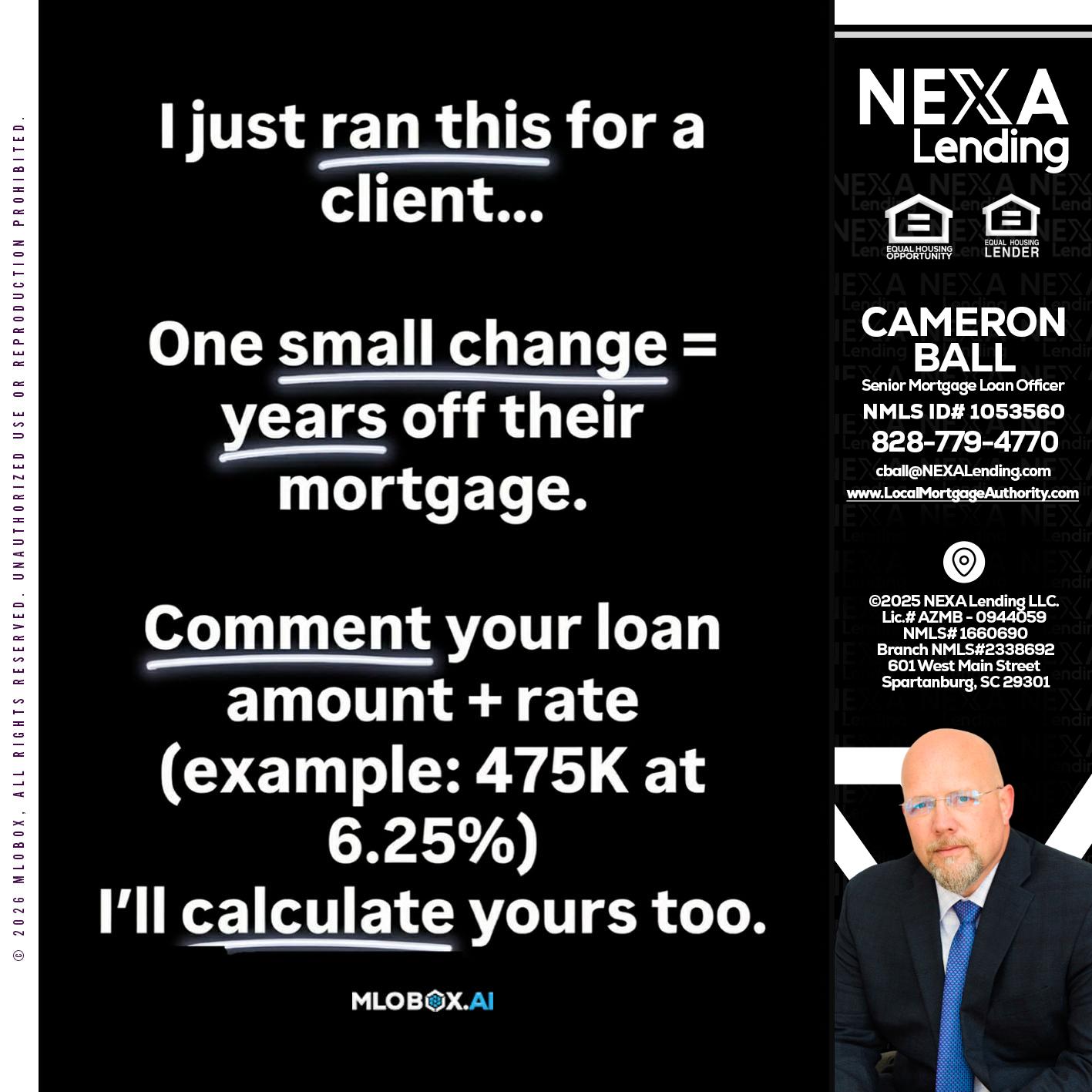 I JUST RAN - Jonathan Leidel -Producing Branch Manager