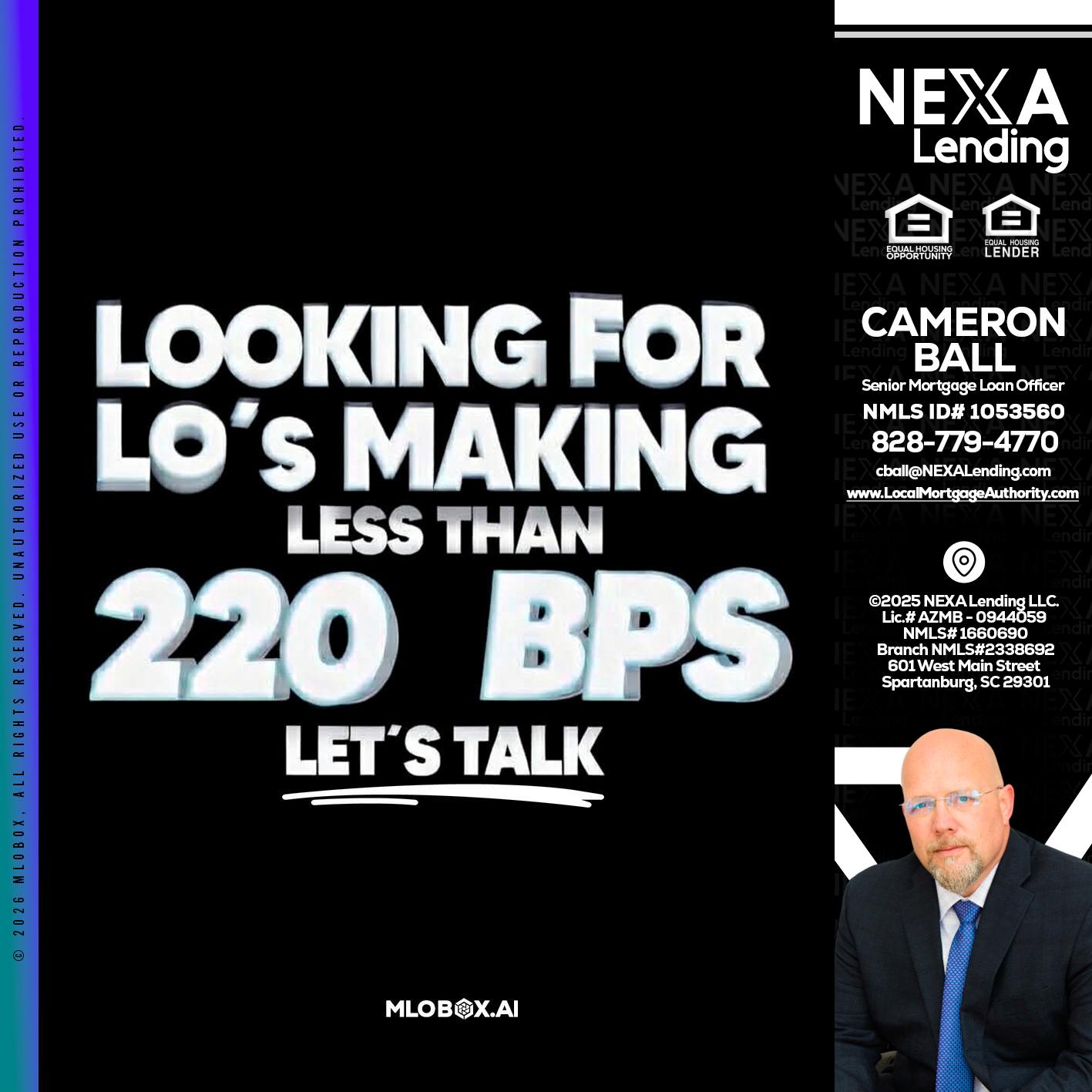 LOOKING FOR - Jonathan Leidel -Producing Branch Manager