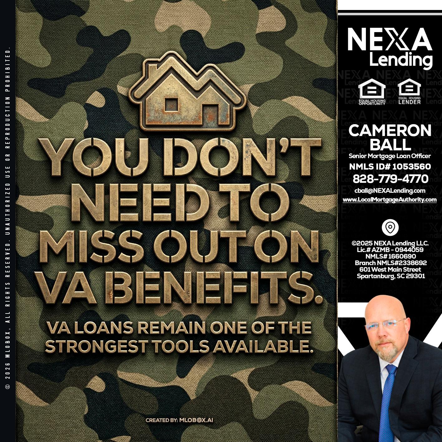 you don't need - Jonathan Leidel -Producing Branch Manager