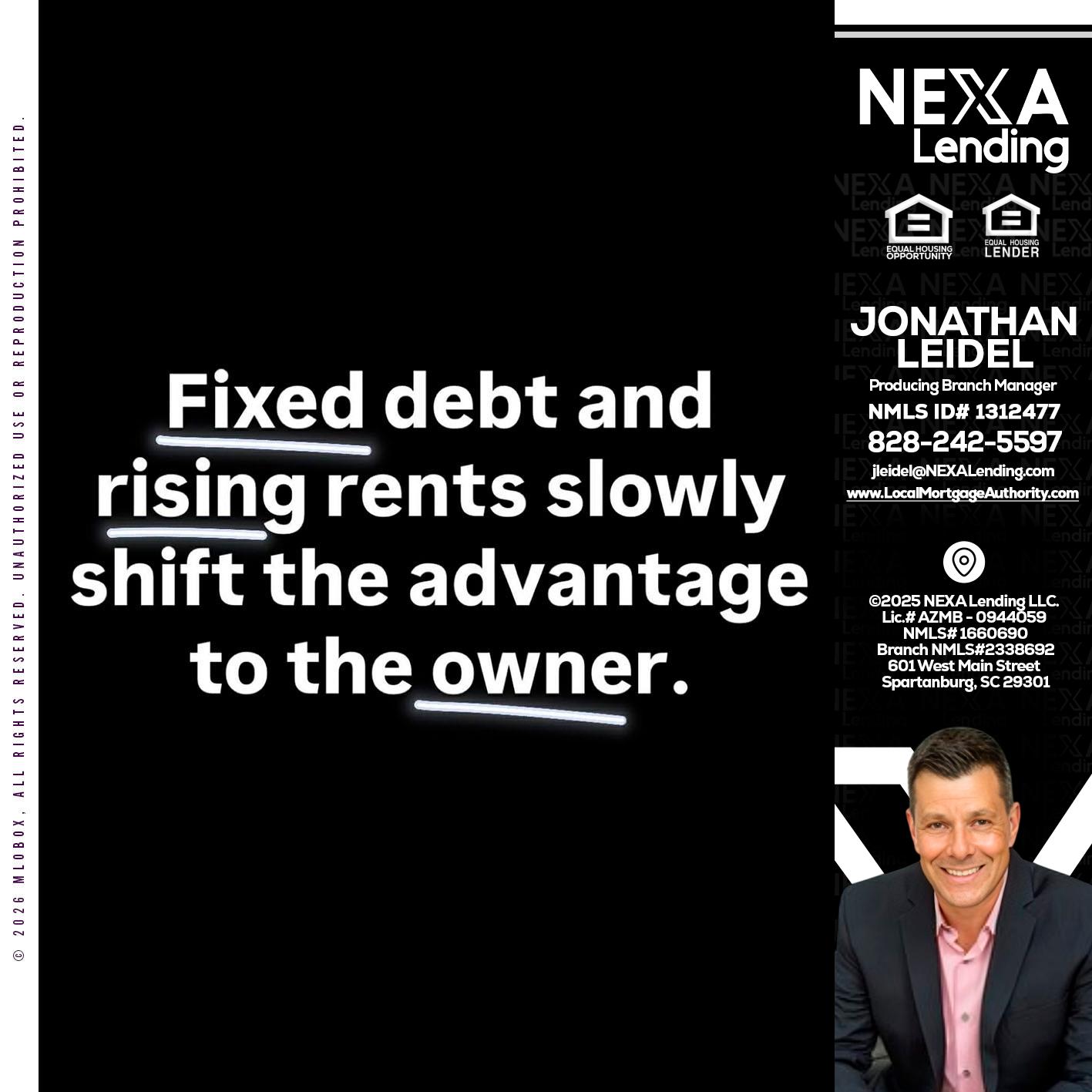 FIXED DEBT - Jonathan Leidel -Producing Branch Manager
