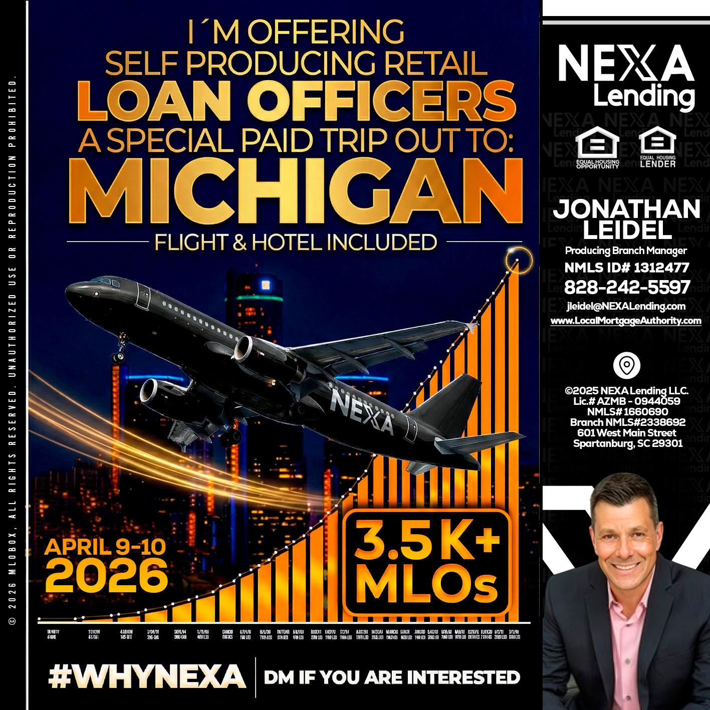 3.5K - Jonathan Leidel -Producing Branch Manager