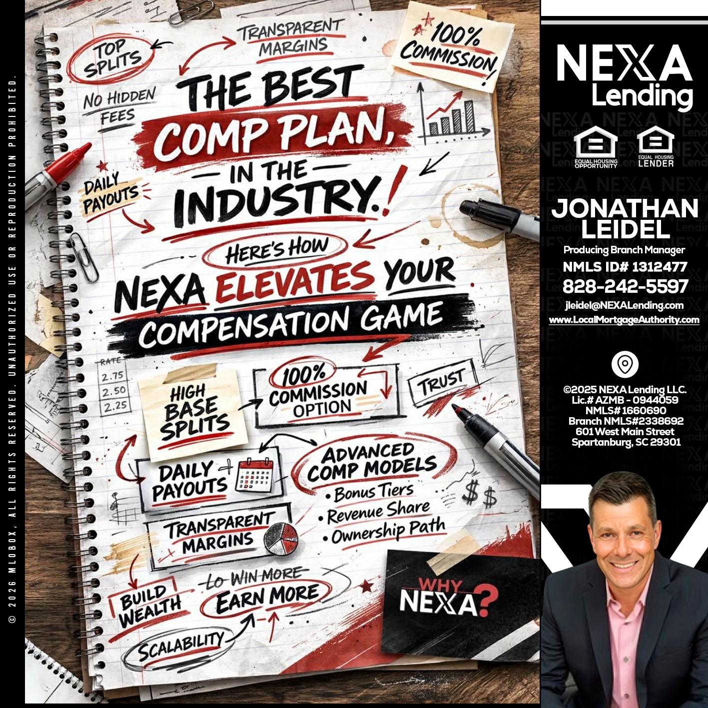 THE BEST COMP - Jonathan Leidel -Producing Branch Manager