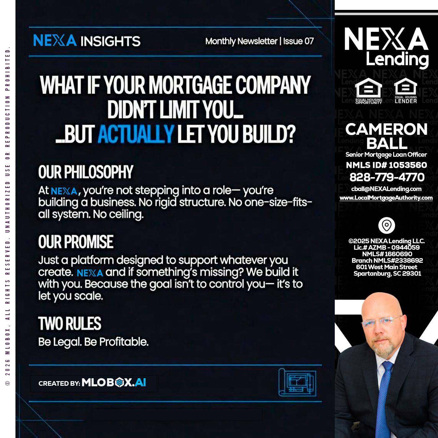 NEXA INSIGHTS - Jonathan Leidel -Producing Branch Manager
