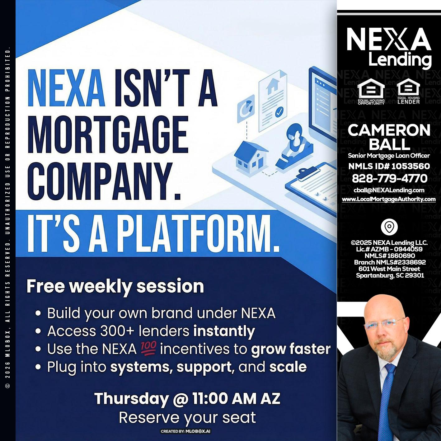 NEXA ISNT - Jonathan Leidel -Producing Branch Manager