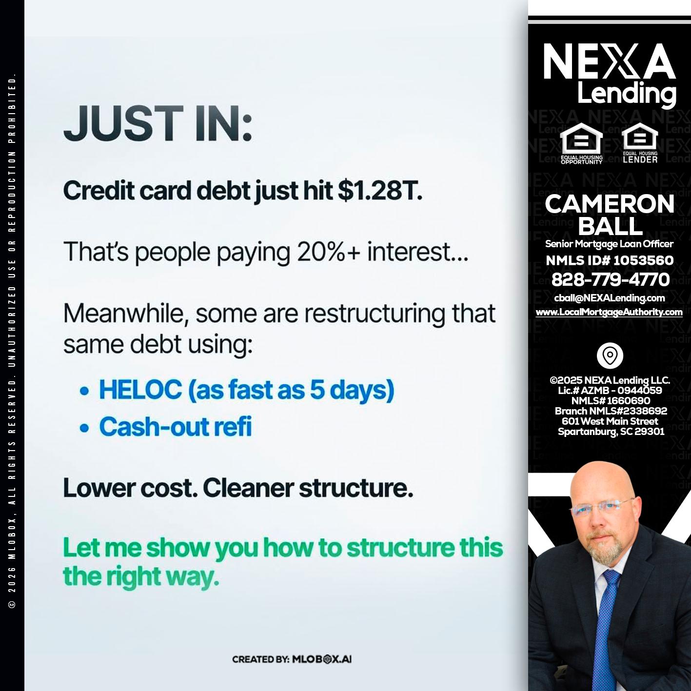 JUST IN - Jonathan Leidel -Producing Branch Manager