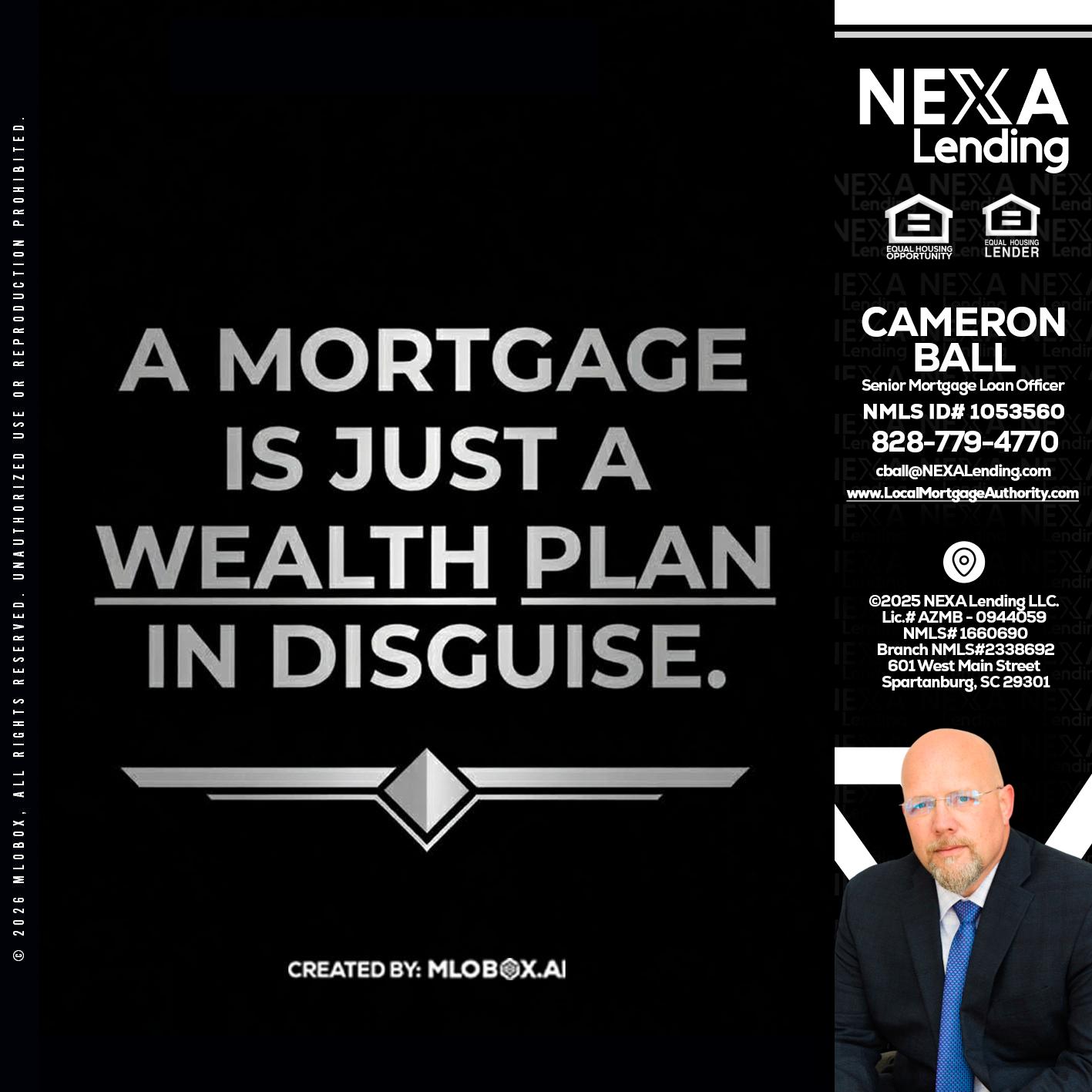 a mortgage is just - Jonathan Leidel -Producing Branch Manager