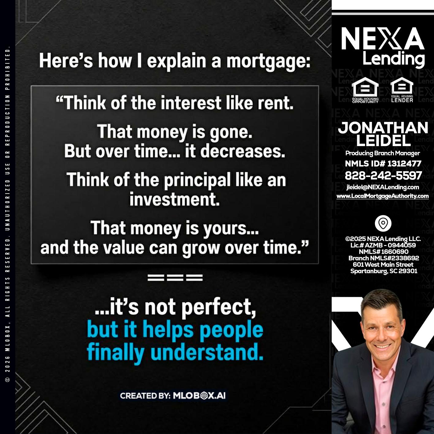 HERES NOW - Jonathan Leidel -Producing Branch Manager