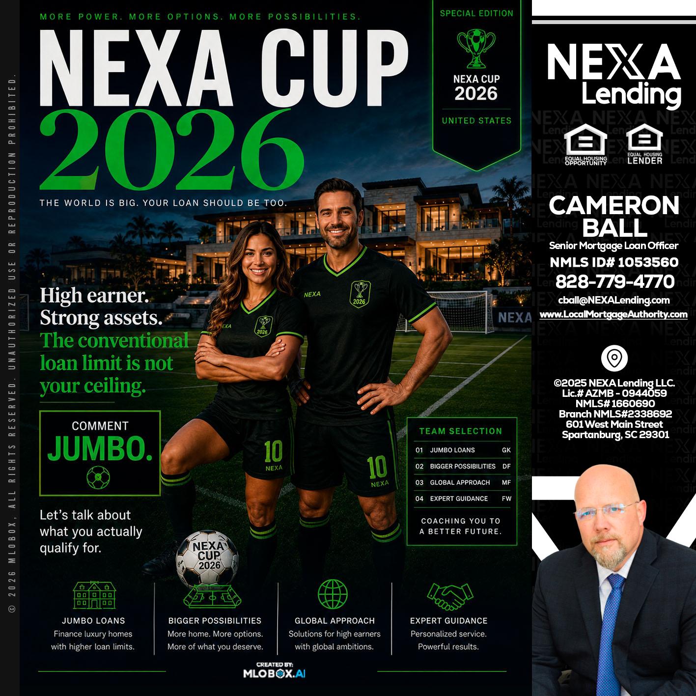 NEXA CUP 2026 - Jonathan Leidel -Producing Branch Manager