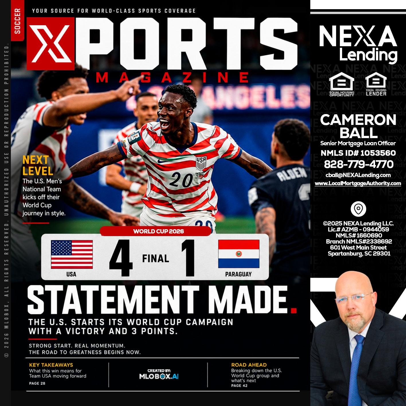 XPORTS - Jonathan Leidel -Producing Branch Manager