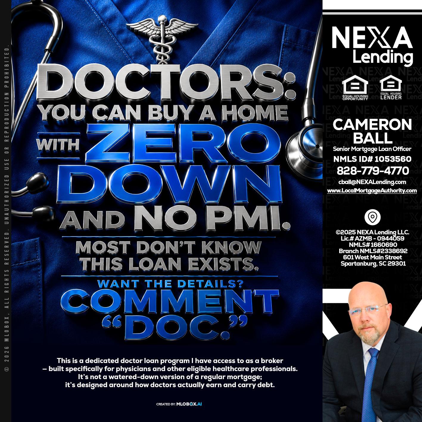 DOCTORS YOU CAN BUY - Jonathan Leidel -Producing Branch Manager