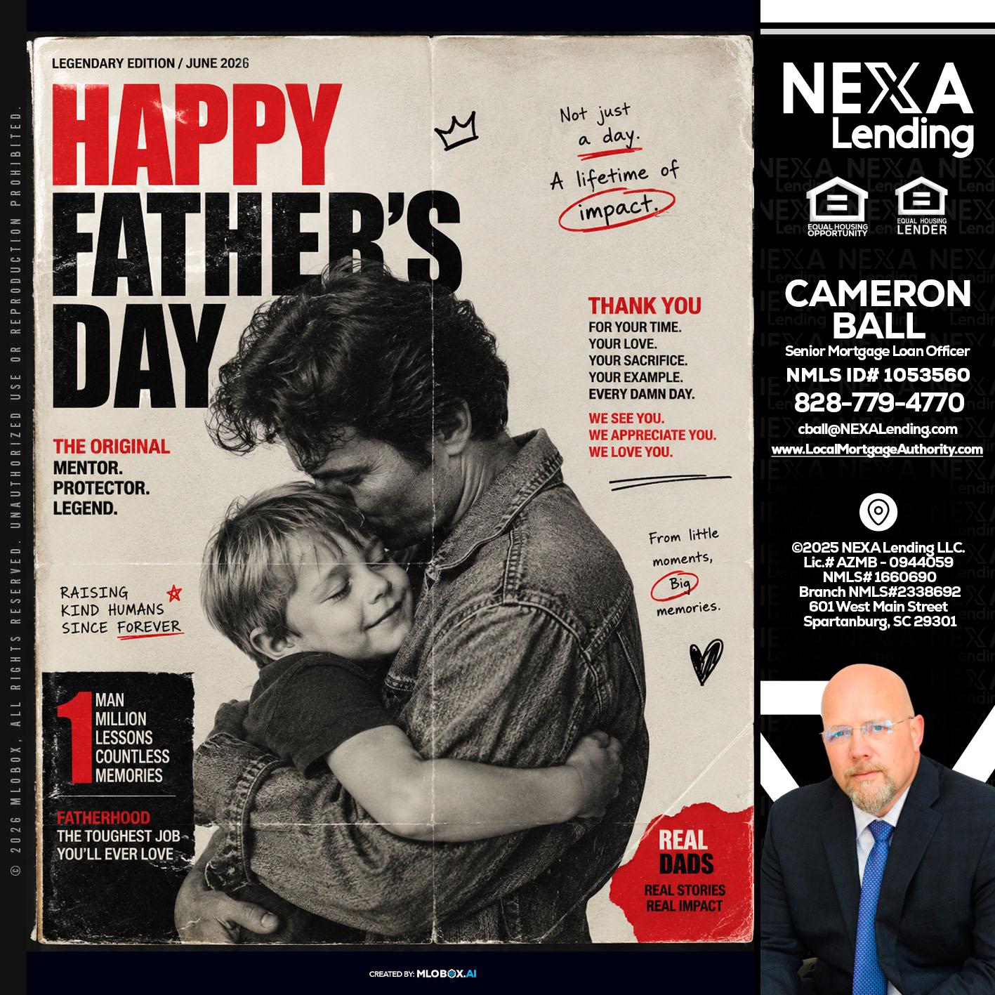 HAPPY FATHERS DAY - Jonathan Leidel -Producing Branch Manager