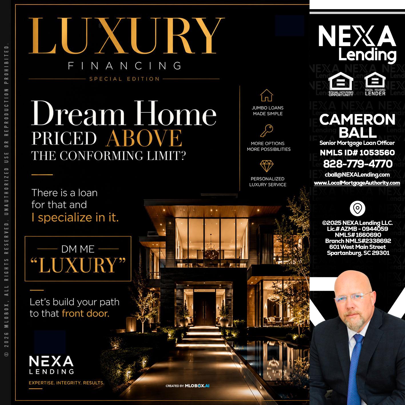 LUXURY - Jonathan Leidel -Producing Branch Manager