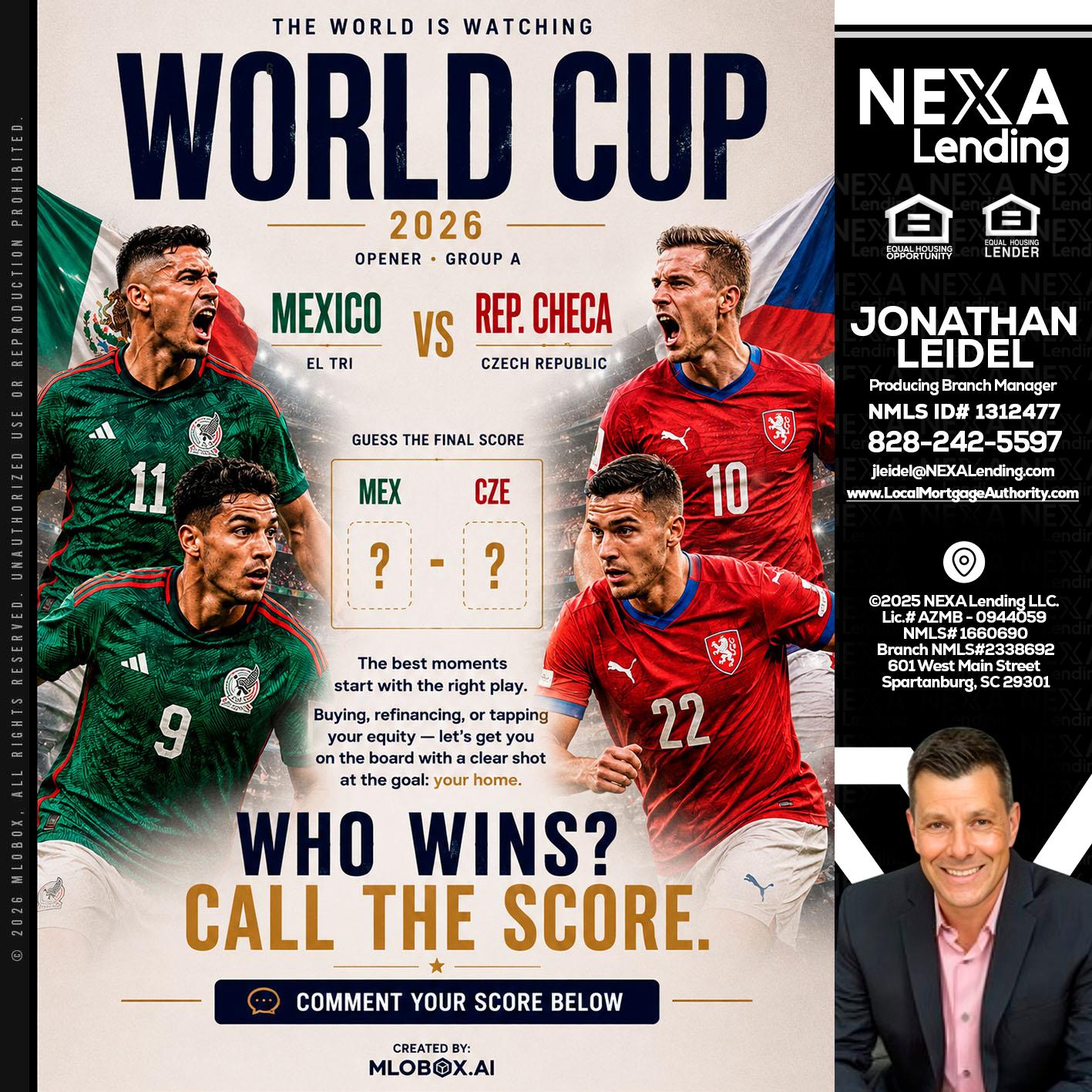 WORLD CUP 2026 - Jonathan Leidel -Producing Branch Manager