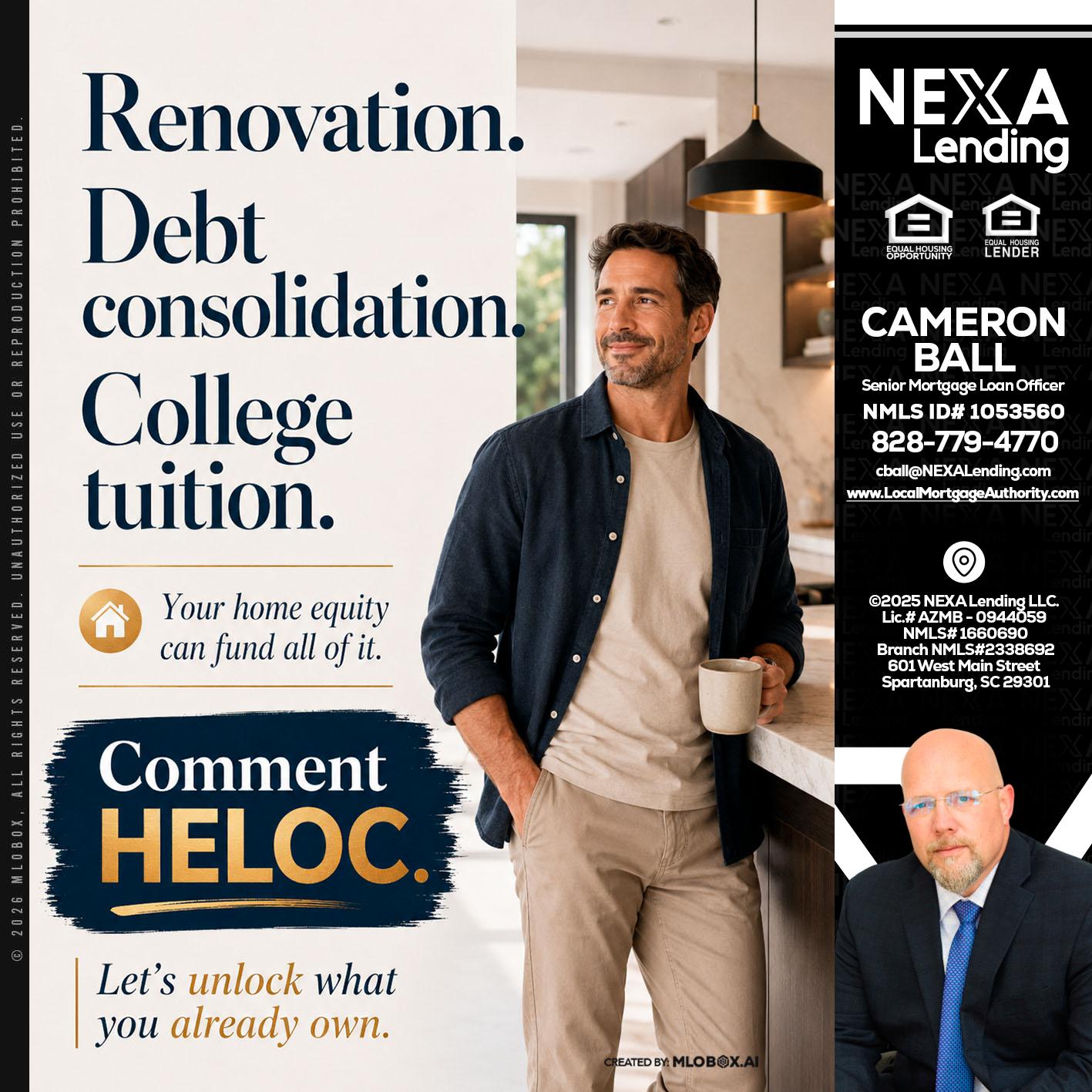 RENOVATION DEBT - Jonathan Leidel -Producing Branch Manager