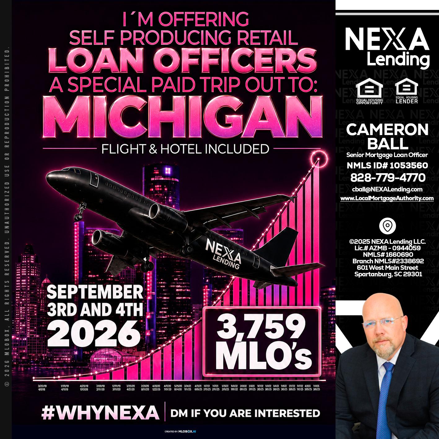 MICHIGAN TRIP - Jonathan Leidel -Producing Branch Manager