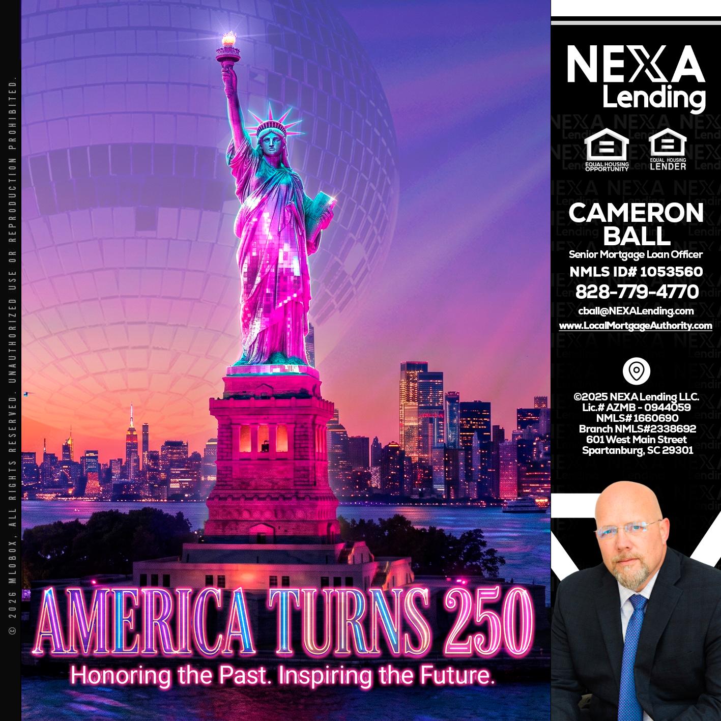 AMERICA TURNS 250 - Jonathan Leidel -Producing Branch Manager