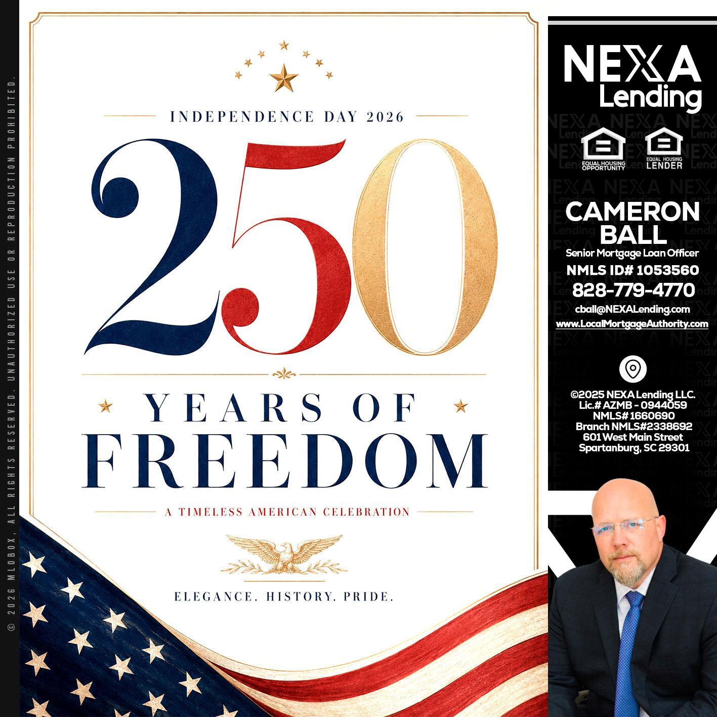 250 YEARS - Jonathan Leidel -Producing Branch Manager
