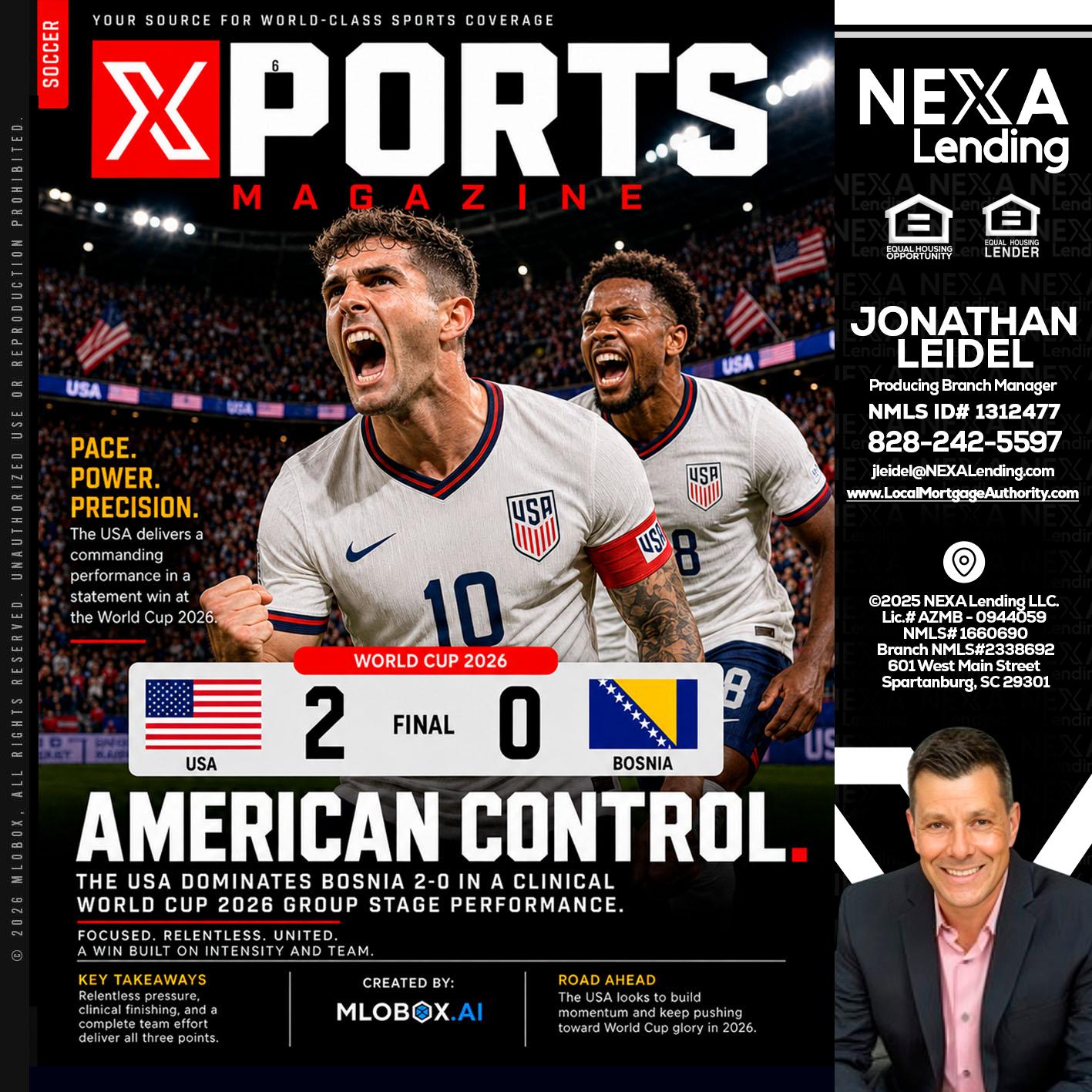 AMERICAN CONTROL - Jonathan Leidel -Producing Branch Manager