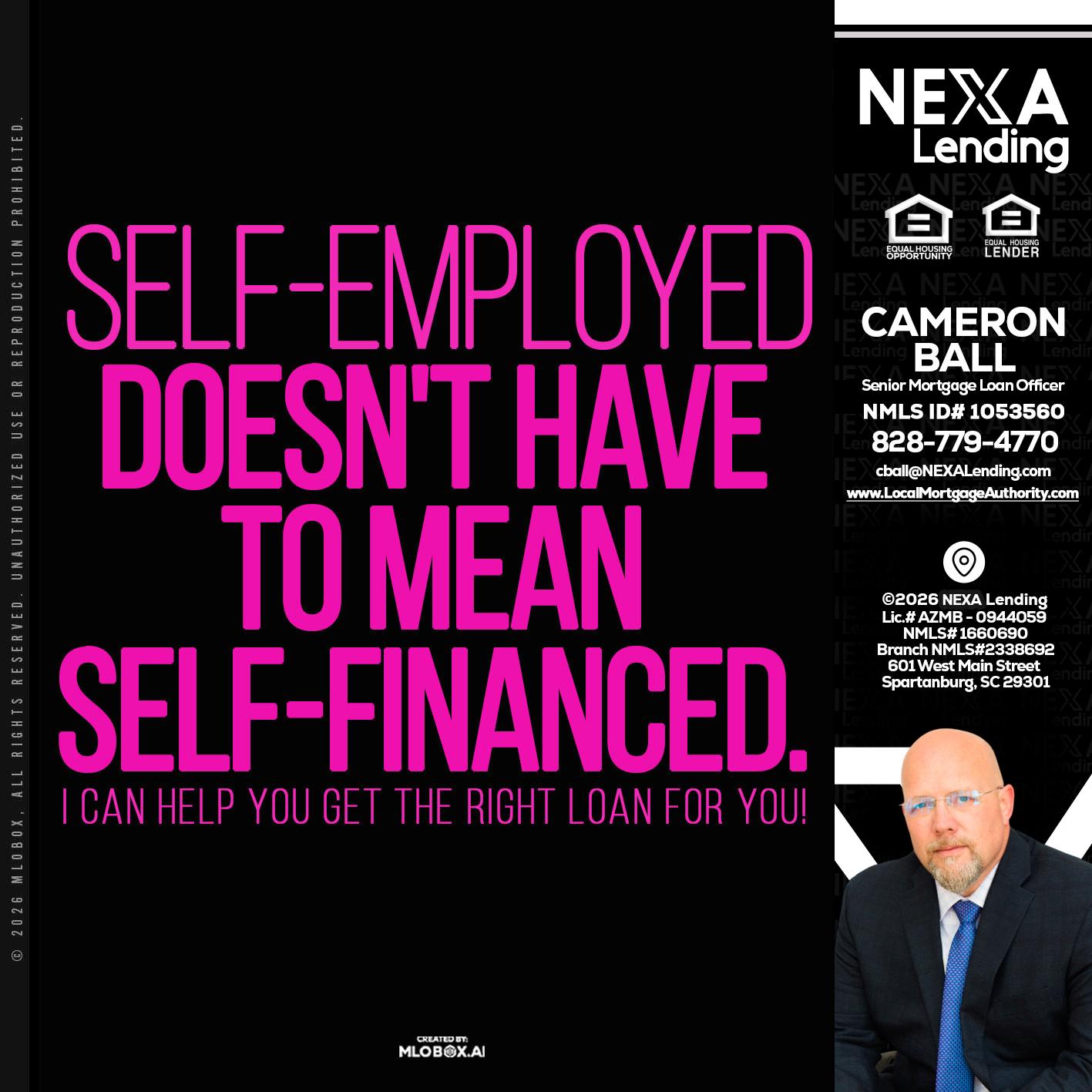 self employed - Jonathan Leidel -Producing Branch Manager