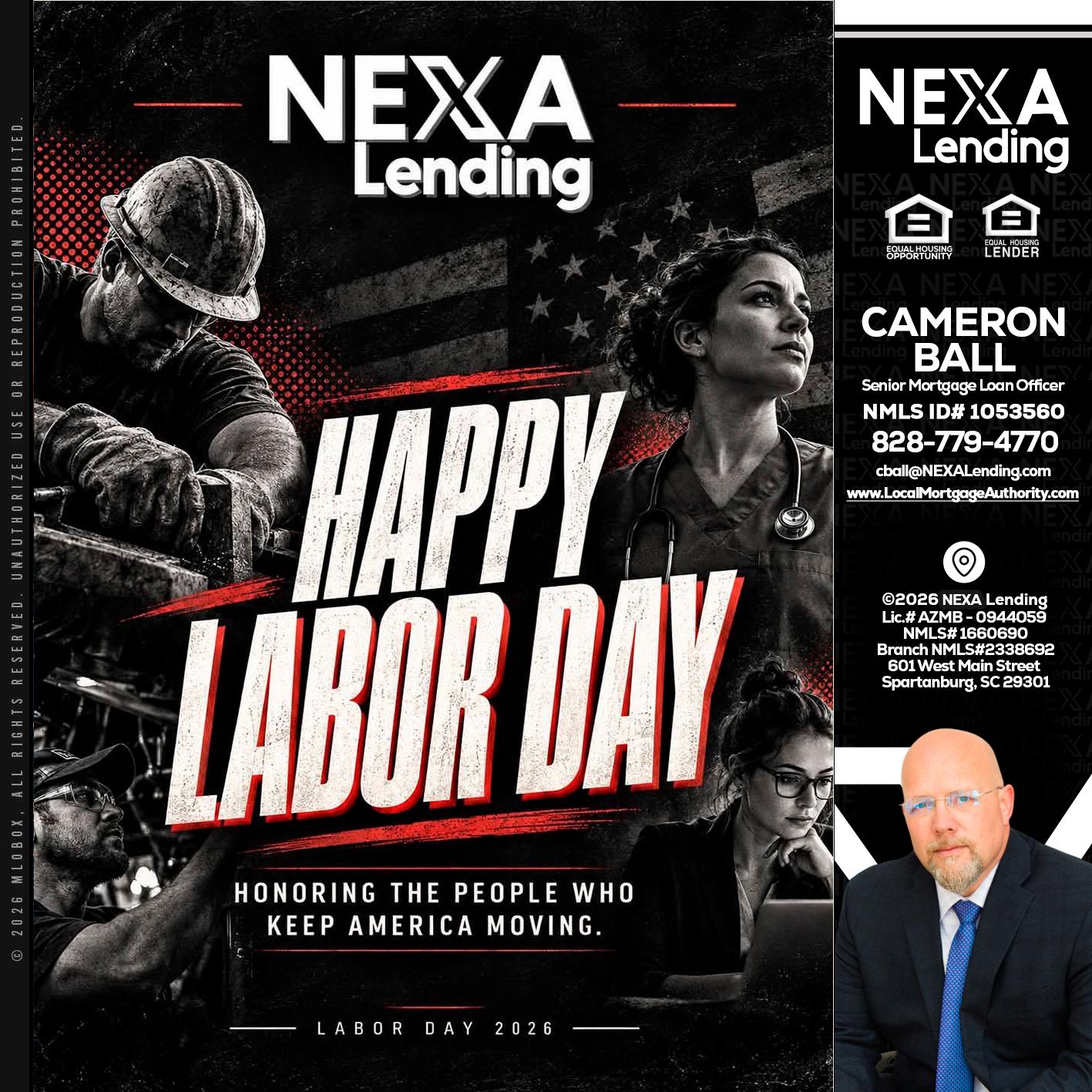 LABOR DAY - Jonathan Leidel -Producing Branch Manager