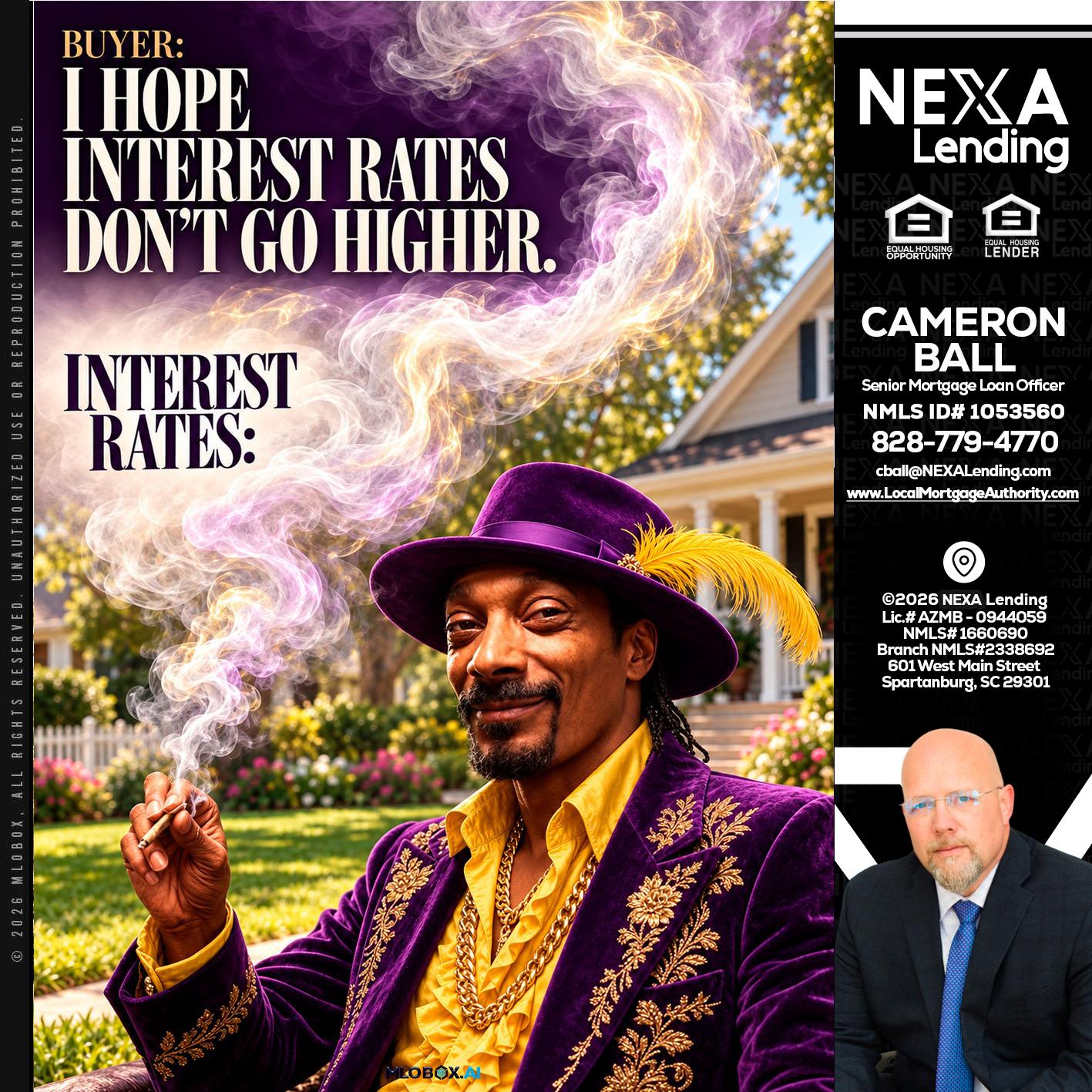 I HOPE RATES - Jonathan Leidel -Producing Branch Manager