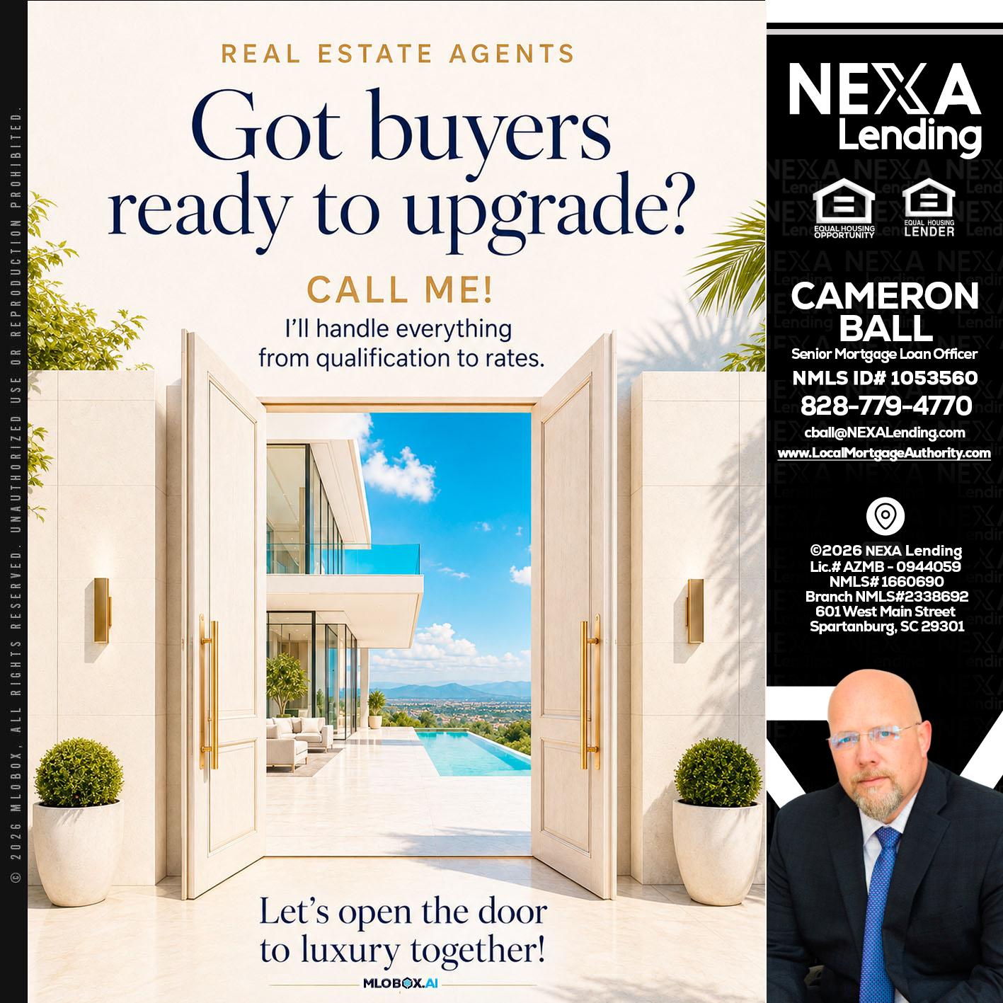 got buyers? - Jonathan Leidel -Producing Branch Manager