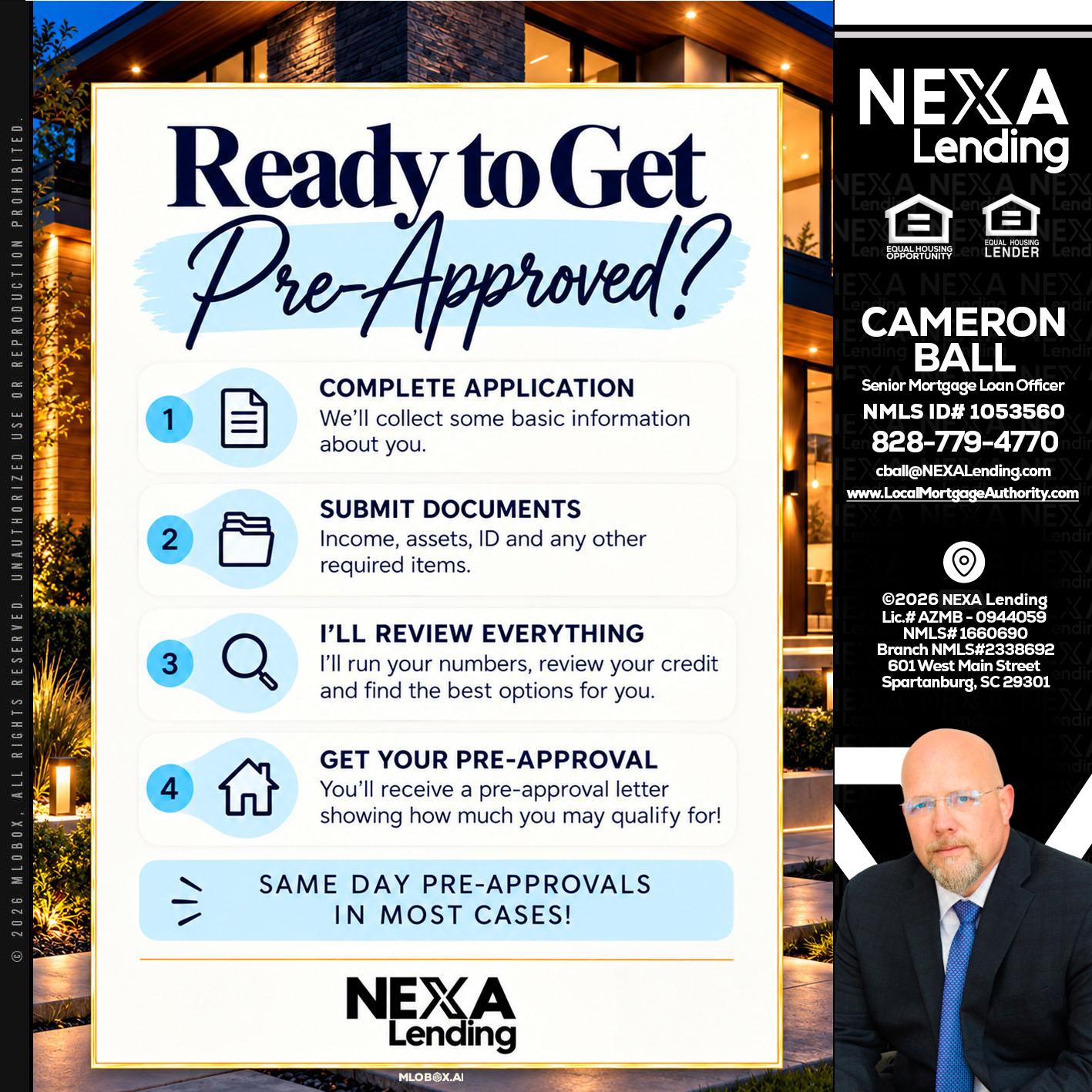 ready to get - Jonathan Leidel -Producing Branch Manager