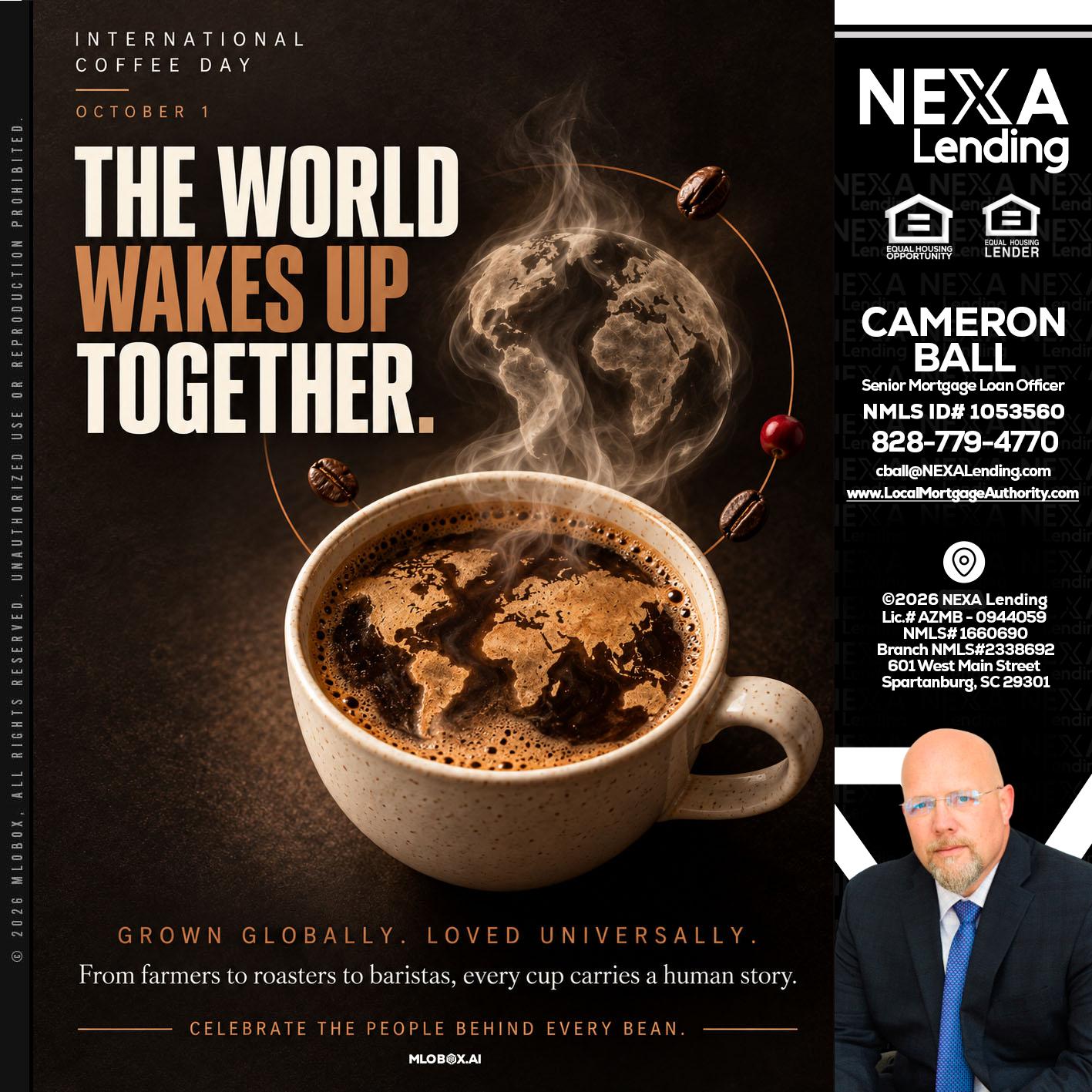 THE WORLD WAKES UP - Jonathan Leidel -Producing Branch Manager